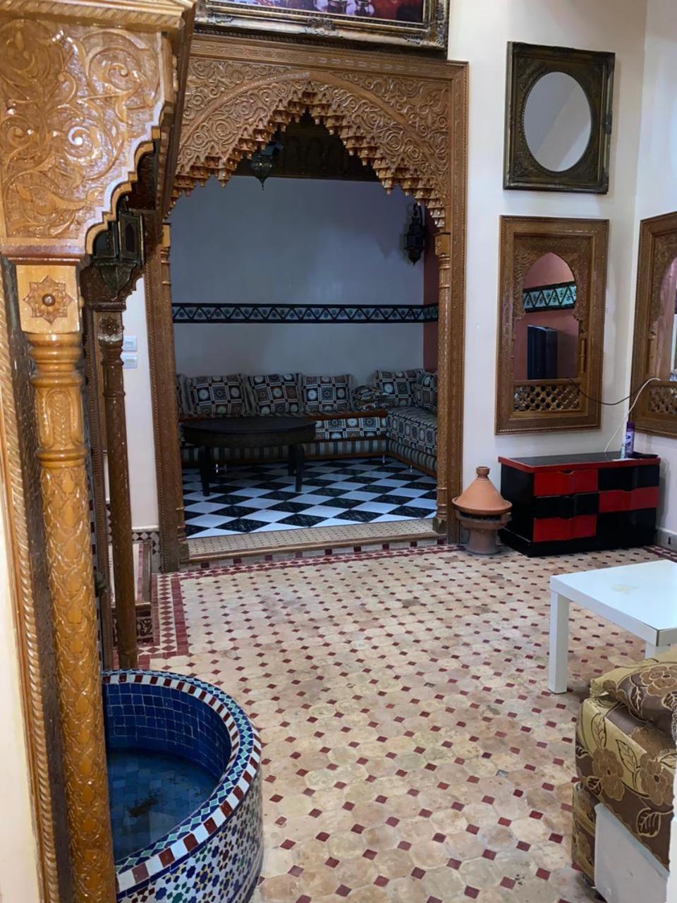 Riad Tichka Piscine Palmeraie Marrákes Kültér fotó