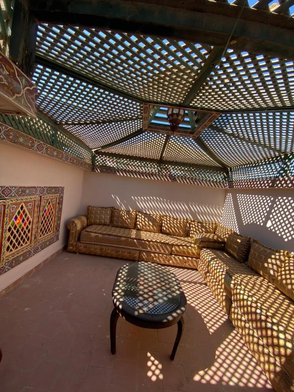 Riad Tichka Piscine Palmeraie Marrákes Kültér fotó