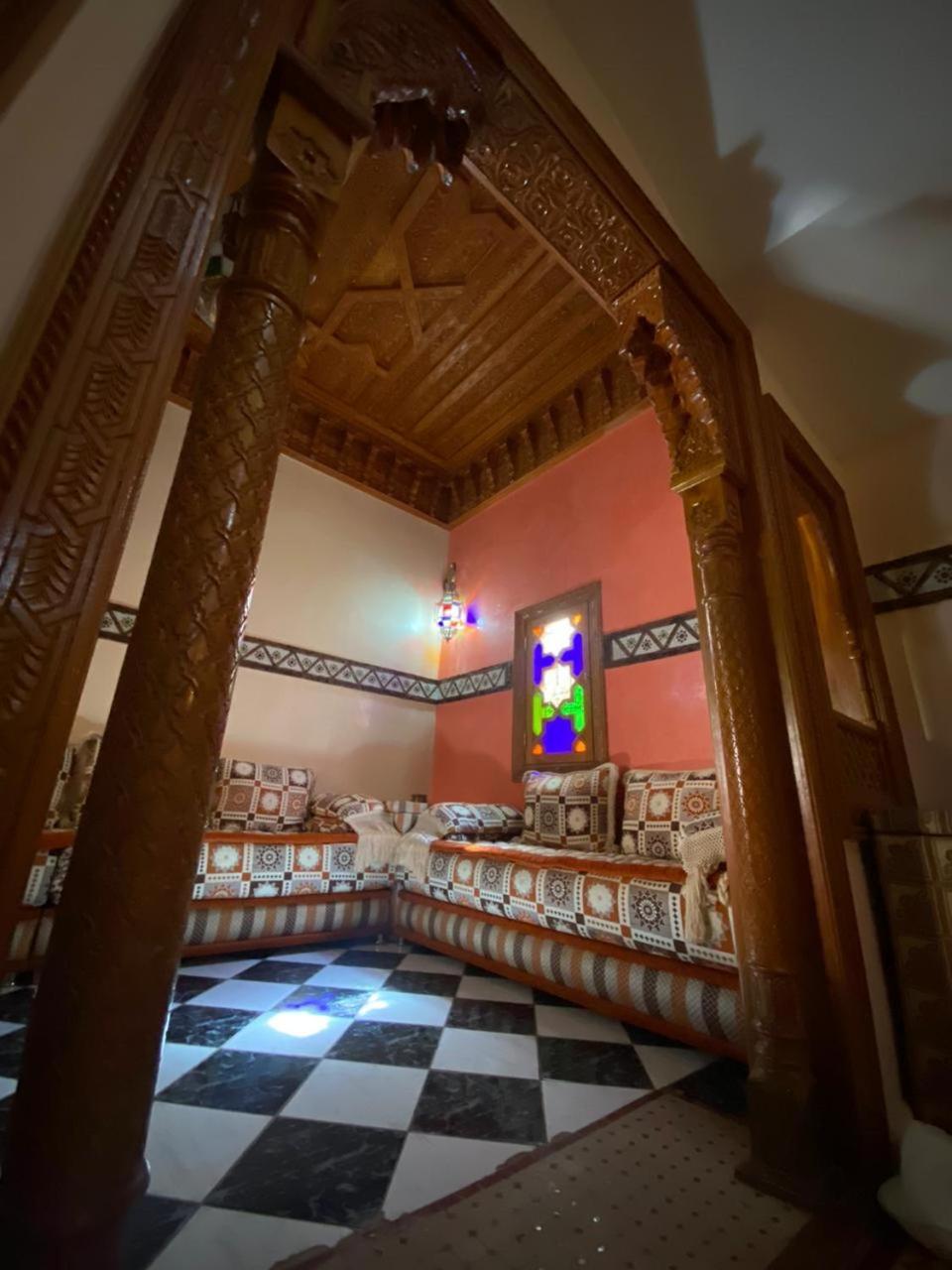 Riad Tichka Piscine Palmeraie Marrákes Kültér fotó